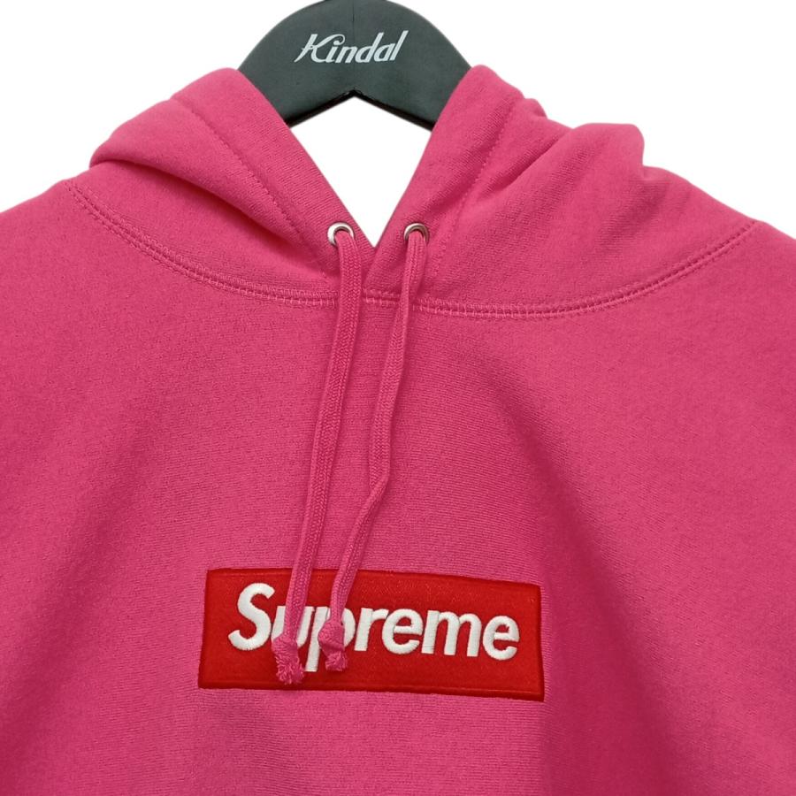 Supreme（シュプリーム） Supreme BOX パーカー ピンク サイズ：L