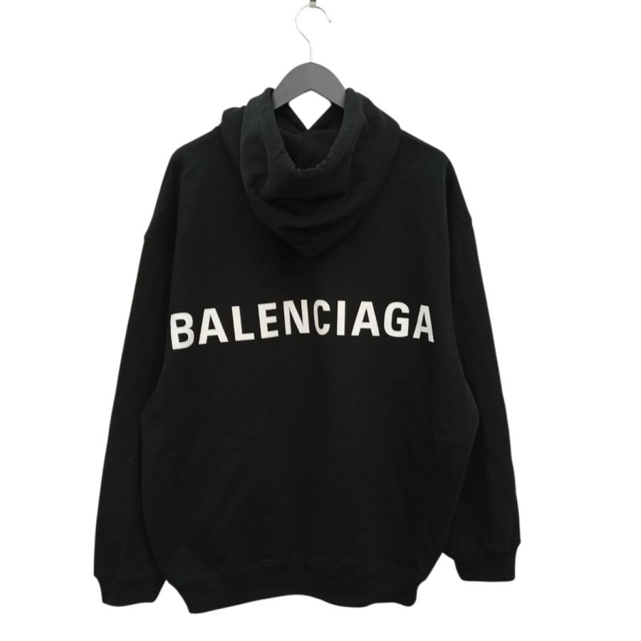 BALENCIAGA（バレンシアガ） バックフロントロゴフーディー パーカー