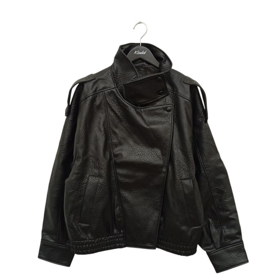 新品未使用 正規品 ザラ zara フェイクレザージャケット ZARA（ザラ） フェイクレザージャケット ブラック サイズ：34