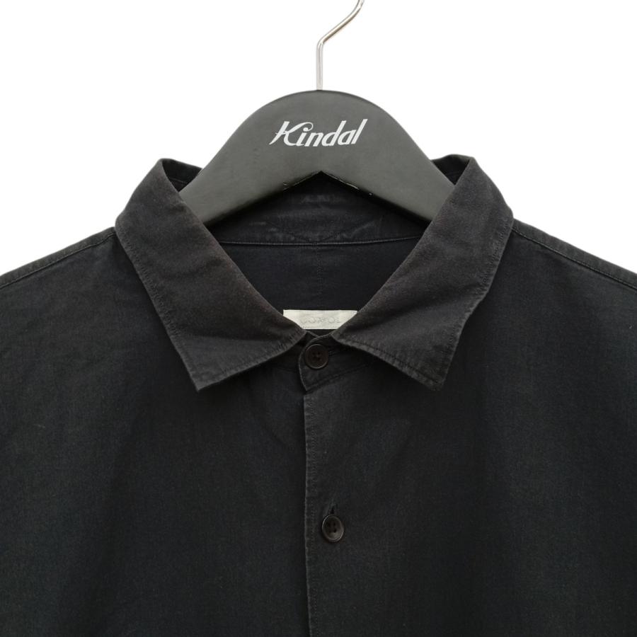 COMOLI（コモリ） シャツ X01-02001 ブラック サイズ：4