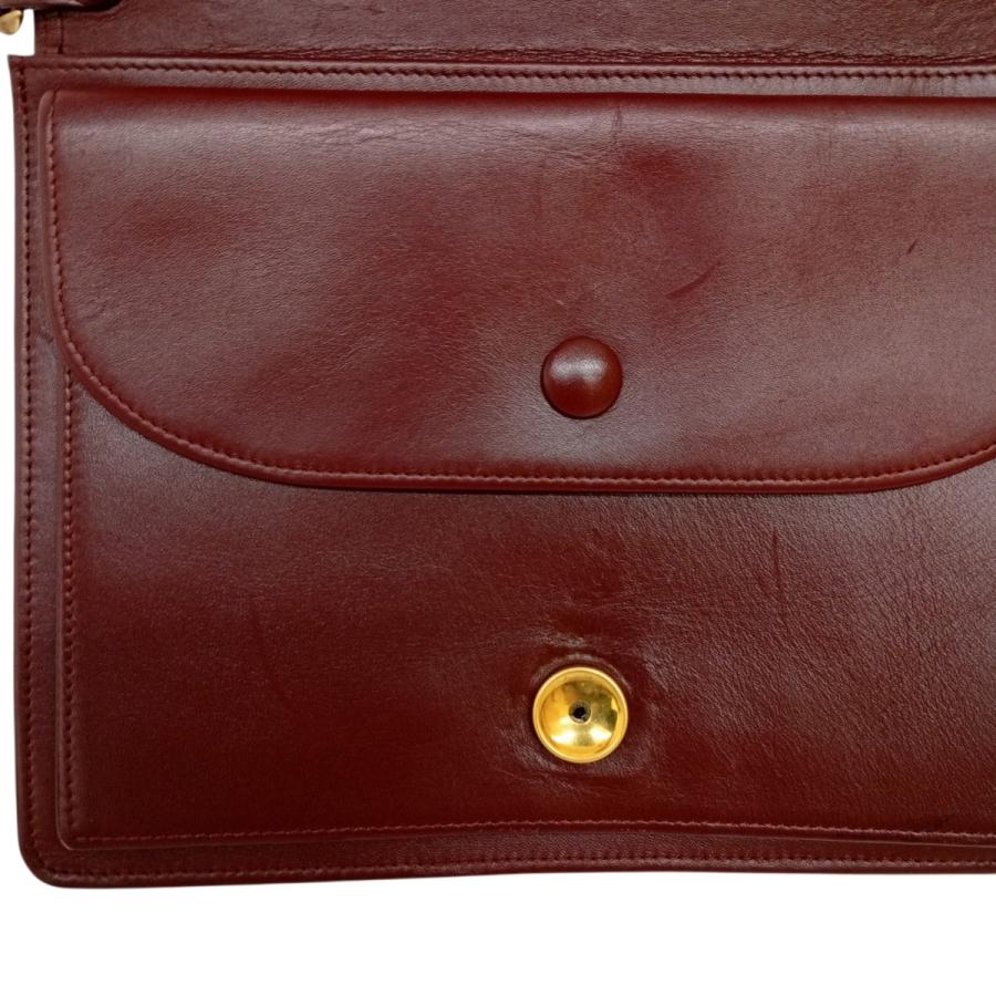 Cartier（カルティエ） マストライン クラッチバッグ レッド