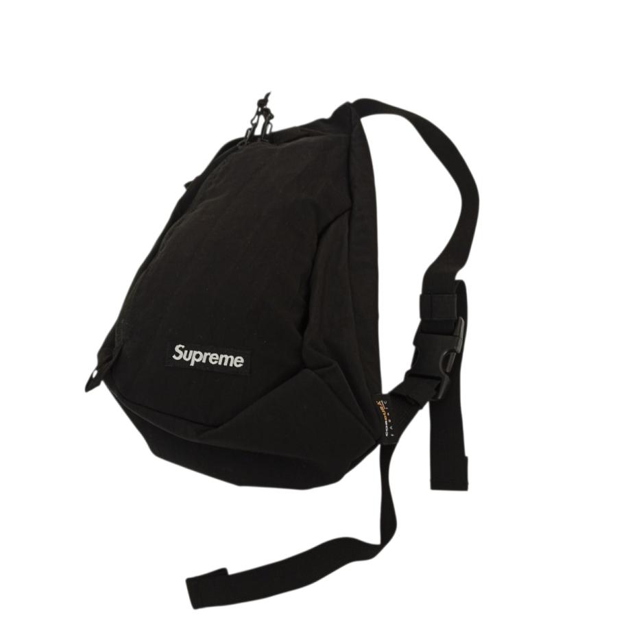 【美品】Supreme ショルダーバッグ ボディバッグ ブラック シュプリーム Supreme（シュプリーム） Supreme Sling Bag ショルダーバッグ