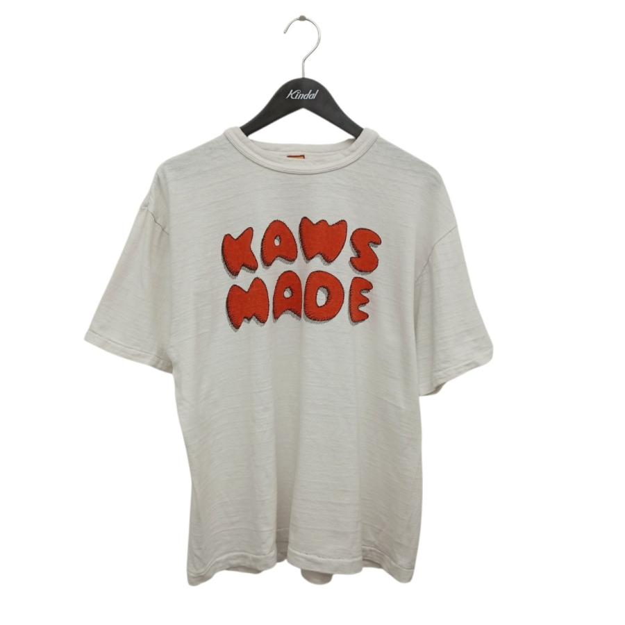 ヒューマンメイド HUMAN MADE×KAWS Tシャツ ホワイト サイズ：XL