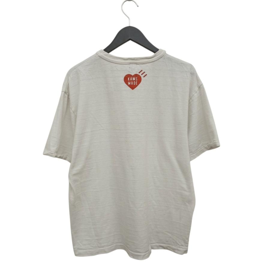 ヒューマンメイド HUMAN MADE×KAWS Tシャツ ホワイト サイズ：XL
