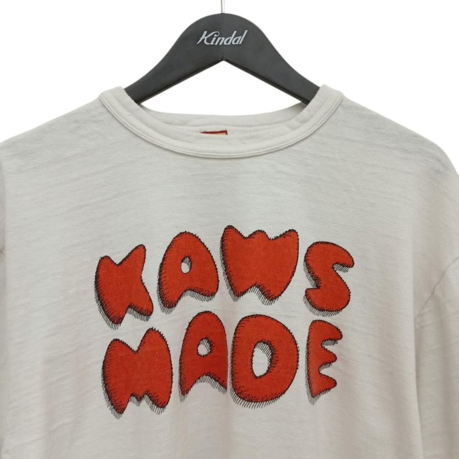 ヒューマンメイド HUMAN MADE×KAWS Tシャツ ホワイト サイズ：XL