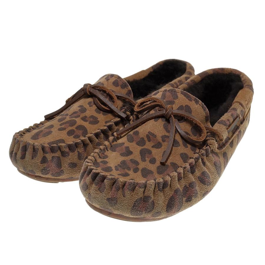 EMU Australia ヒョウ柄 モカシン EMU Australia AUSTRALIA レオパード柄モカシンシューズ