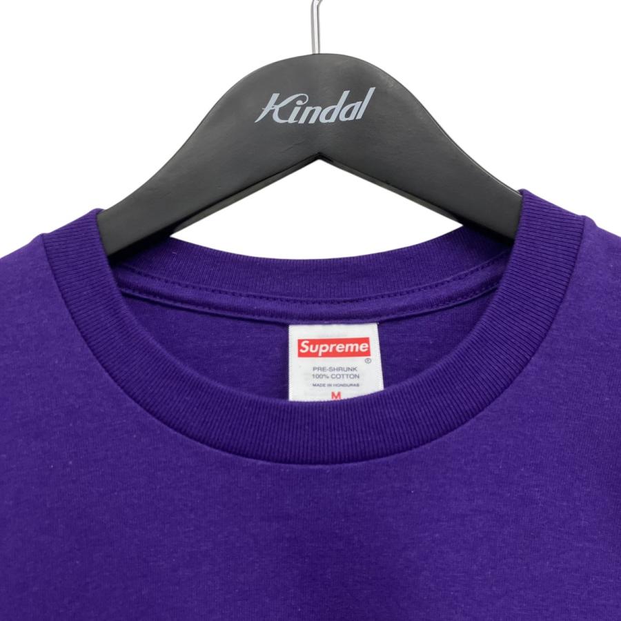 Supreme（シュプリーム） プリントTシャツ パープル サイズ：M