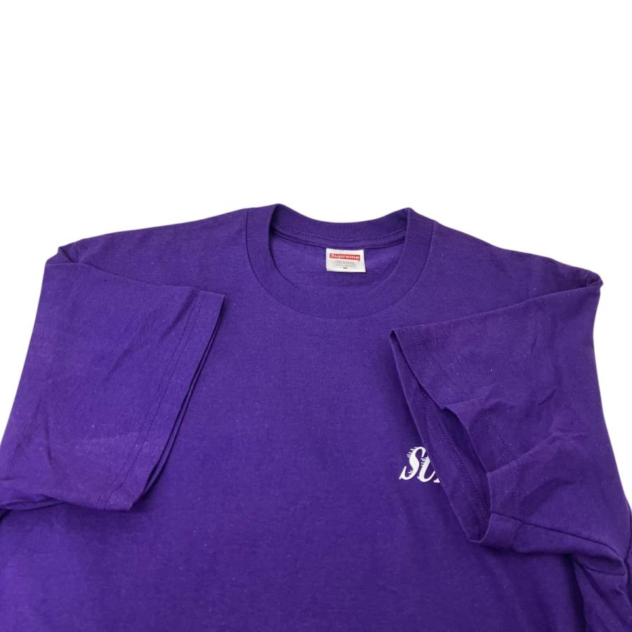 Supreme（シュプリーム） プリントTシャツ パープル サイズ：M
