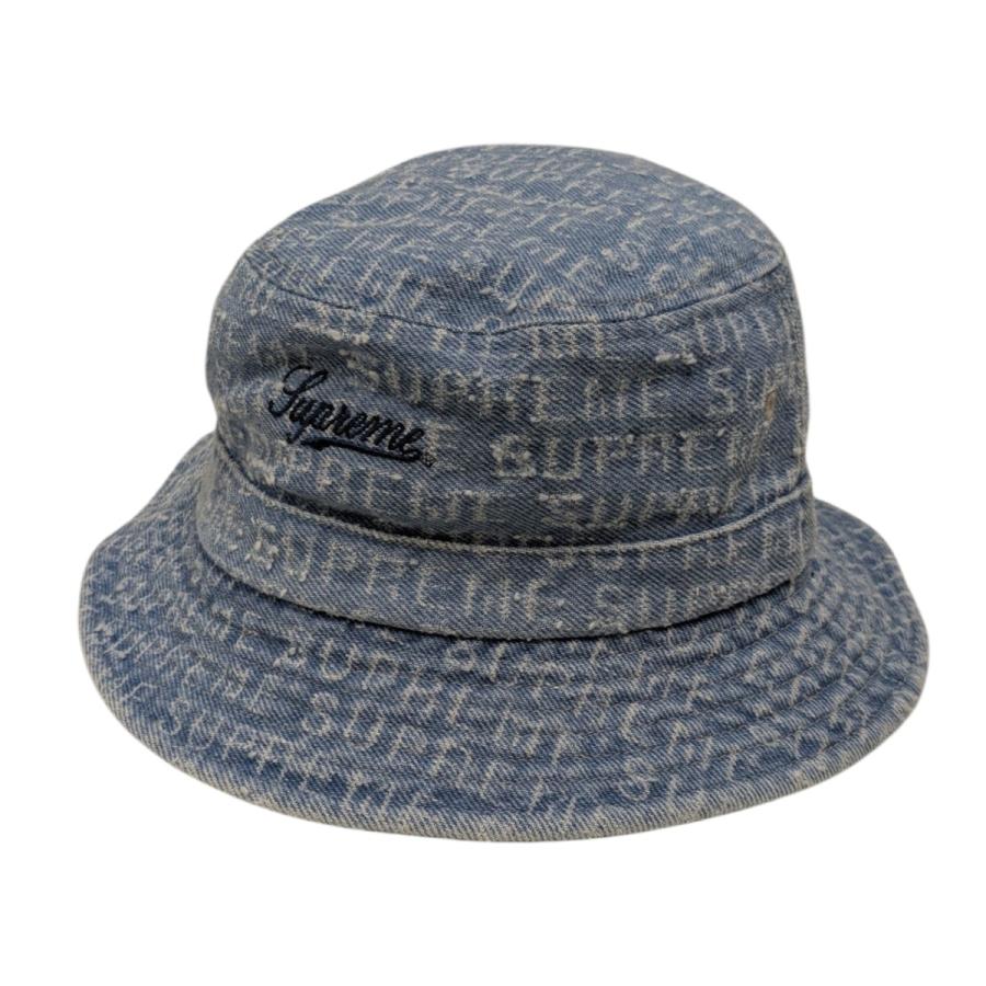Supreme Denim Crusher バケットハットブリーチデニム Supreme 【値下げ】Supreme 24AW Needle Punch Denim Crusher デニム