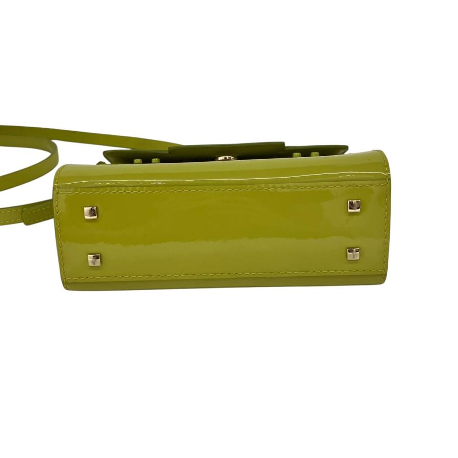 DELVAUX（デルヴォー） パテント タンペートミニ 2WAYハンドバッグ