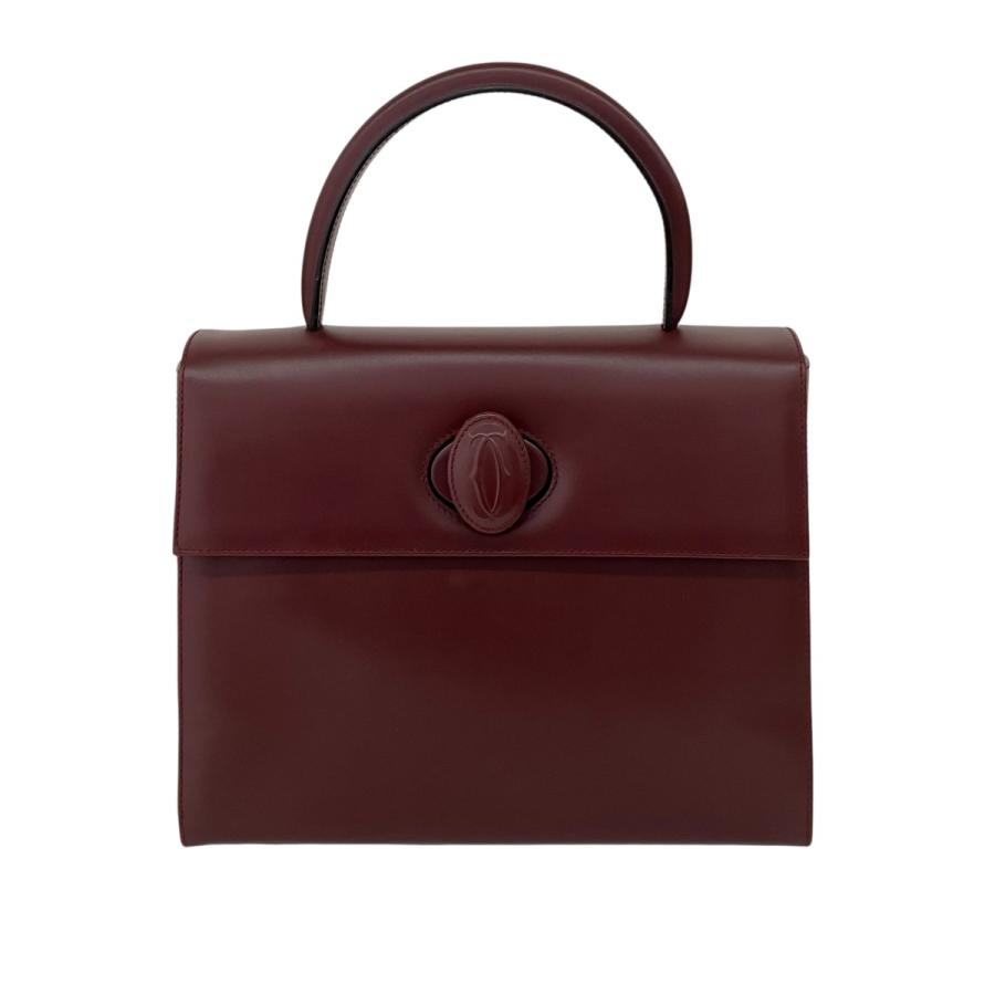 Cartier（カルティエ） マストライン ハンドバッグ ボルドー