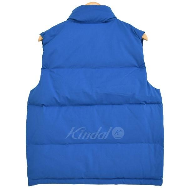 CARLIE CURLY ASTOR VEST アスターベスト ダウンベスト 2018AW ブルー 