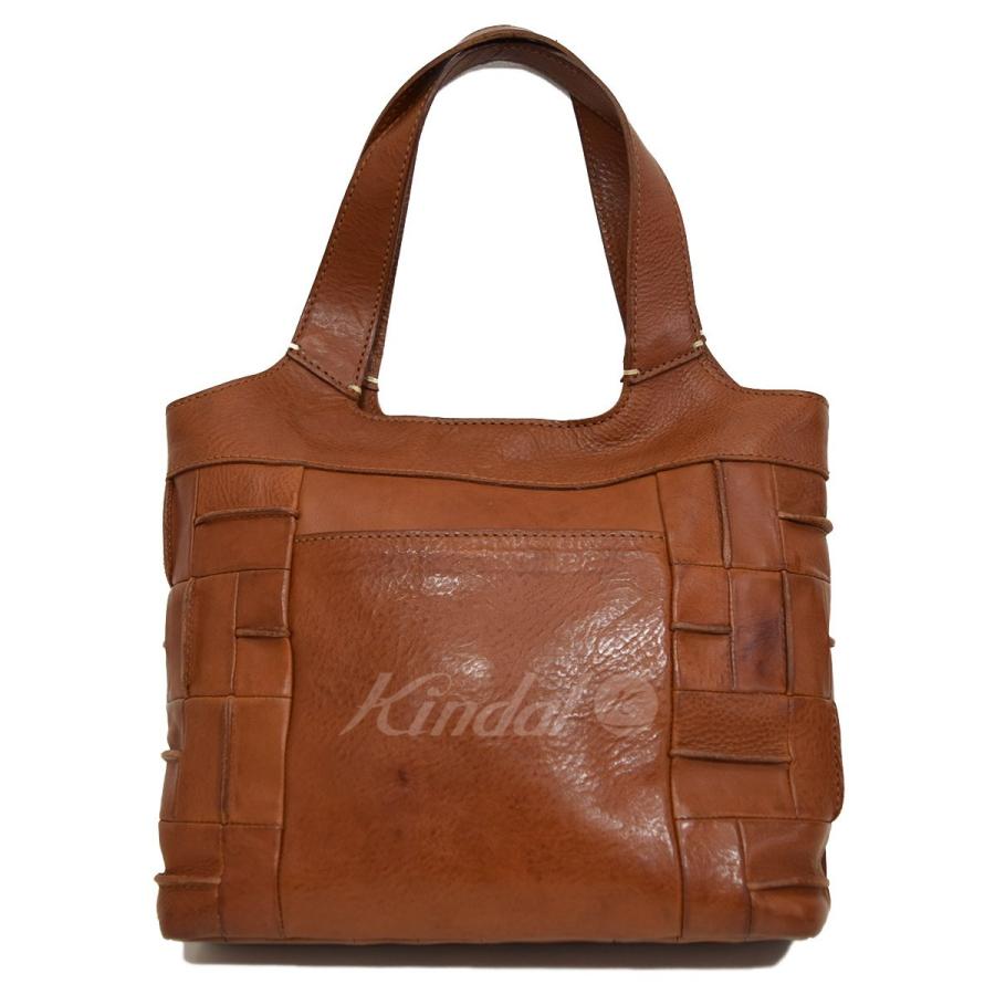 genten Genten Mattone マトォーネ トートバッグ ブラウン サイズ  