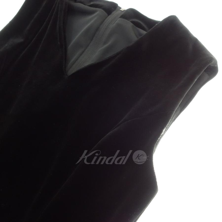 1月28日値下 Foxey Velour Noir ノースリーブ ワンピース ブラック サイズ