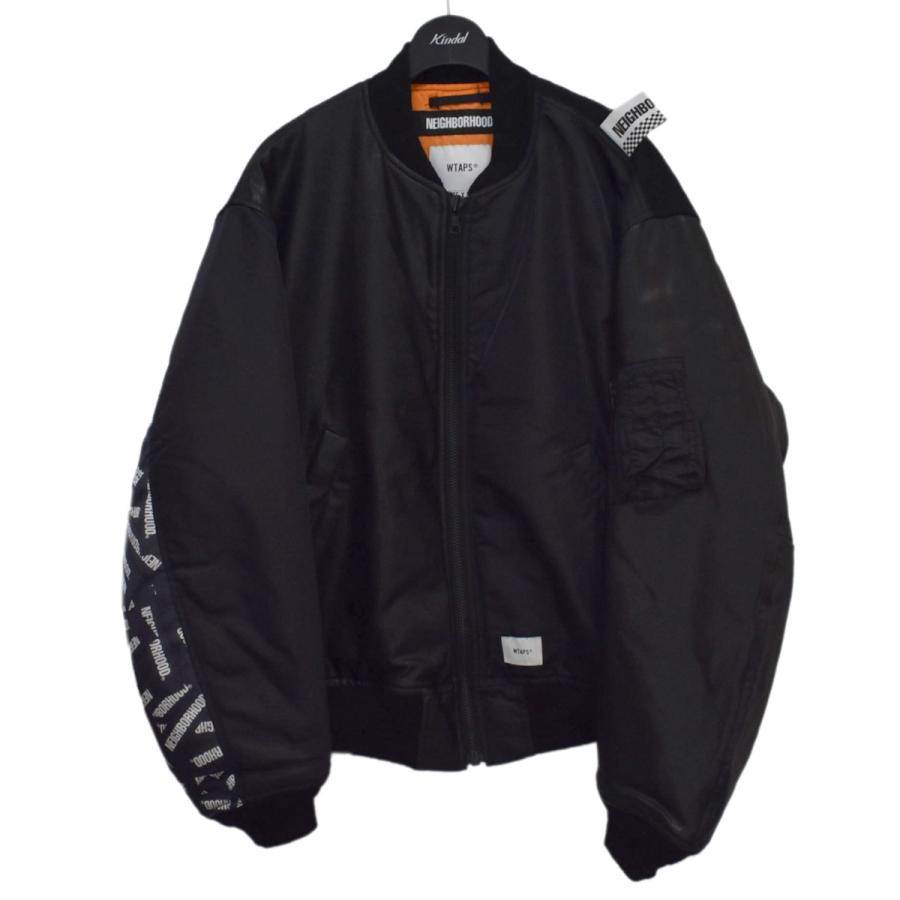 【アツオ】WTAPS ×NEIGHBORHOOD MA1 :M NEIGHBORHOOD×WTAPS MA1 M 25周年 ネイバー仕様