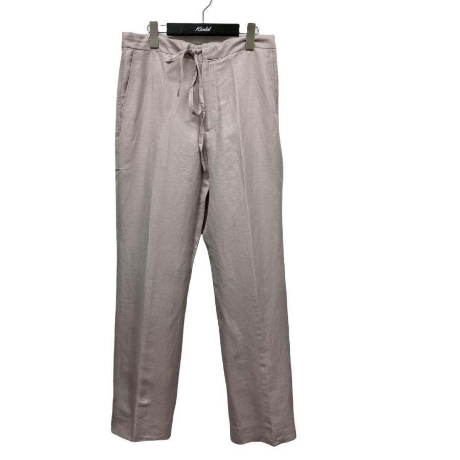 AURALEE SILK LINEN DOBBY SLACKS サイズ4