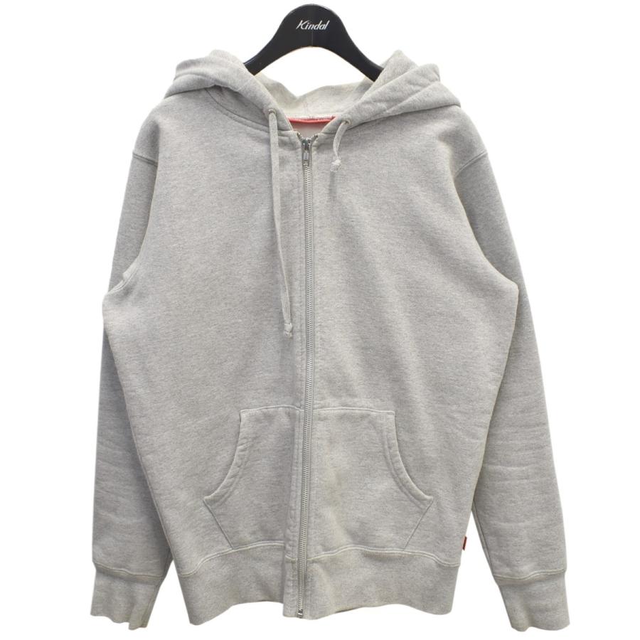 Supreme 【値下げ】SUPREME FELT HOODED LOGO ZIP UP SWEAT フェルト 