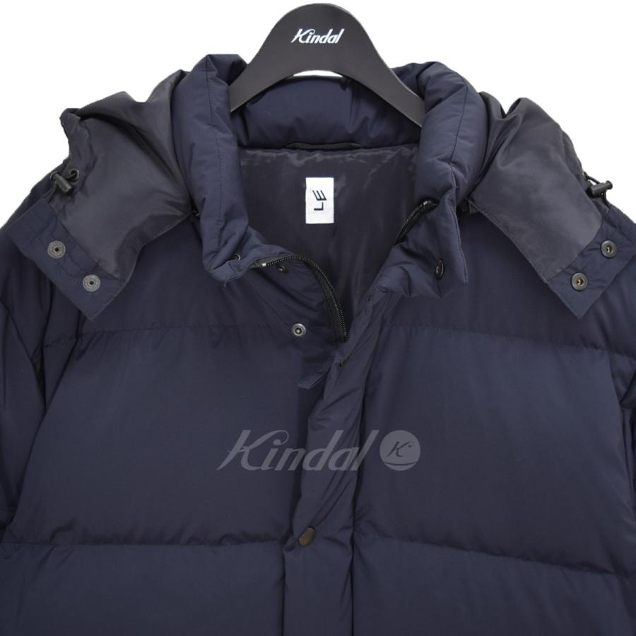 LE エルイー NYLON DOWN ナイロンダウンジャケット 2020AW ネイビー