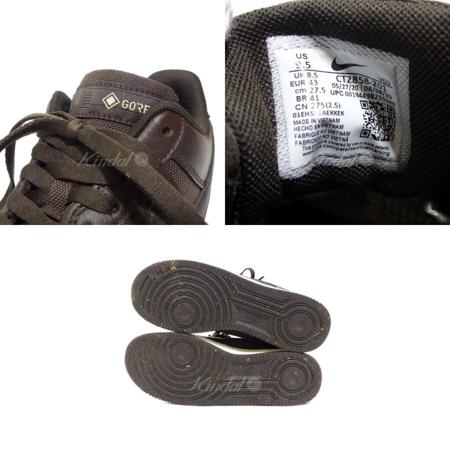 Nike Air Force 1 Gtx エアフォースワン ゴアテックス ブラウン サイズ 27 5ｃｍ 三宮店 ブランド古着カインドオル 通販 Yahoo ショッピング