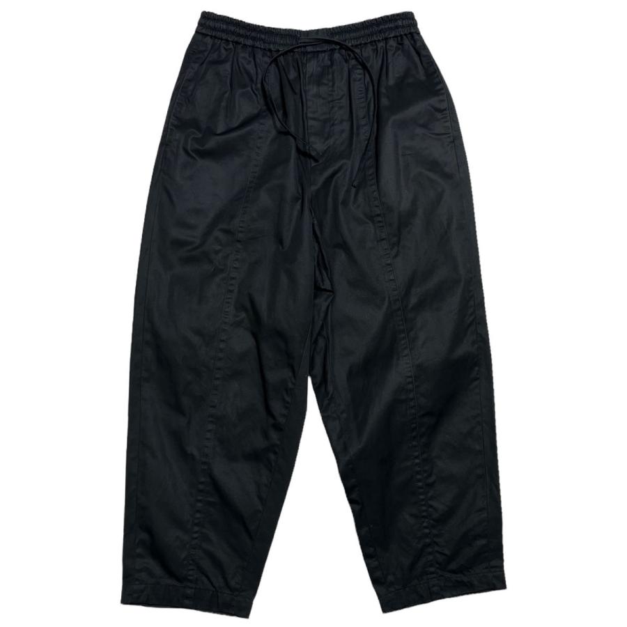 Jil Sander Gabardine Tech Hand メンズファッション Cotton Gabardine Pants Pants イージーパンツ ブラック サイズ 44