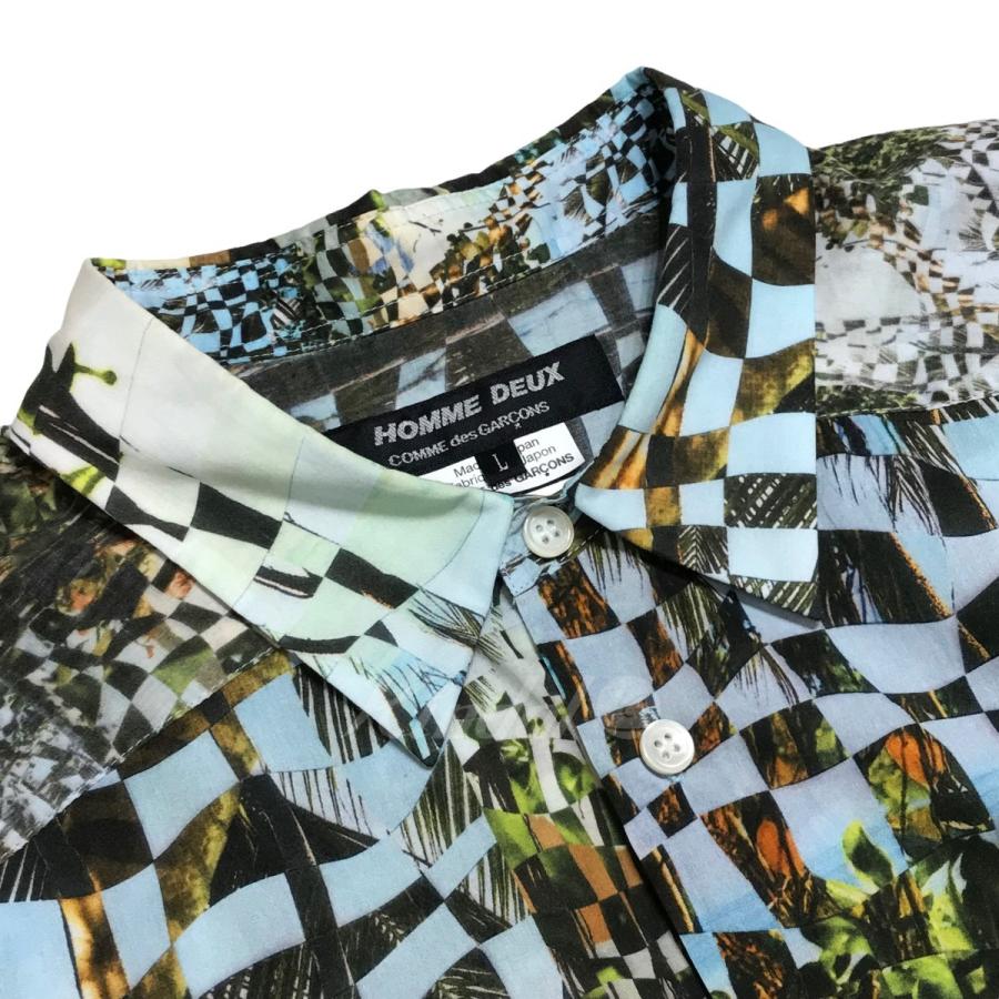 COMME des GARCONS HOMME DEUX 2020SS プリントショートスリーブシャツ 