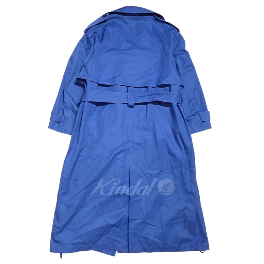 値下げ】UNUSED 2018AW TRENCH COAT トレンチコート ブルー サイズ：00  