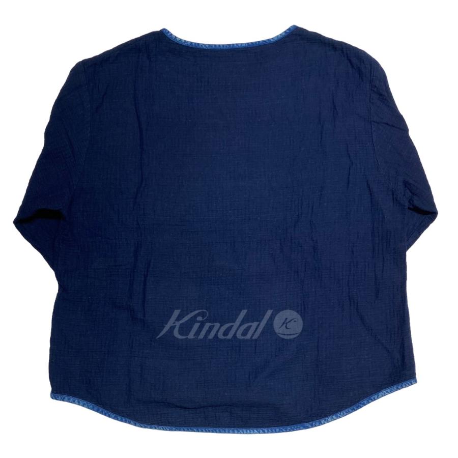 ポータークラシック Porter Classic SASHIKO SUPER LOGHT SWEAT SHIRT スウェットシャツ ネイビー サイズ：｜kindal｜02