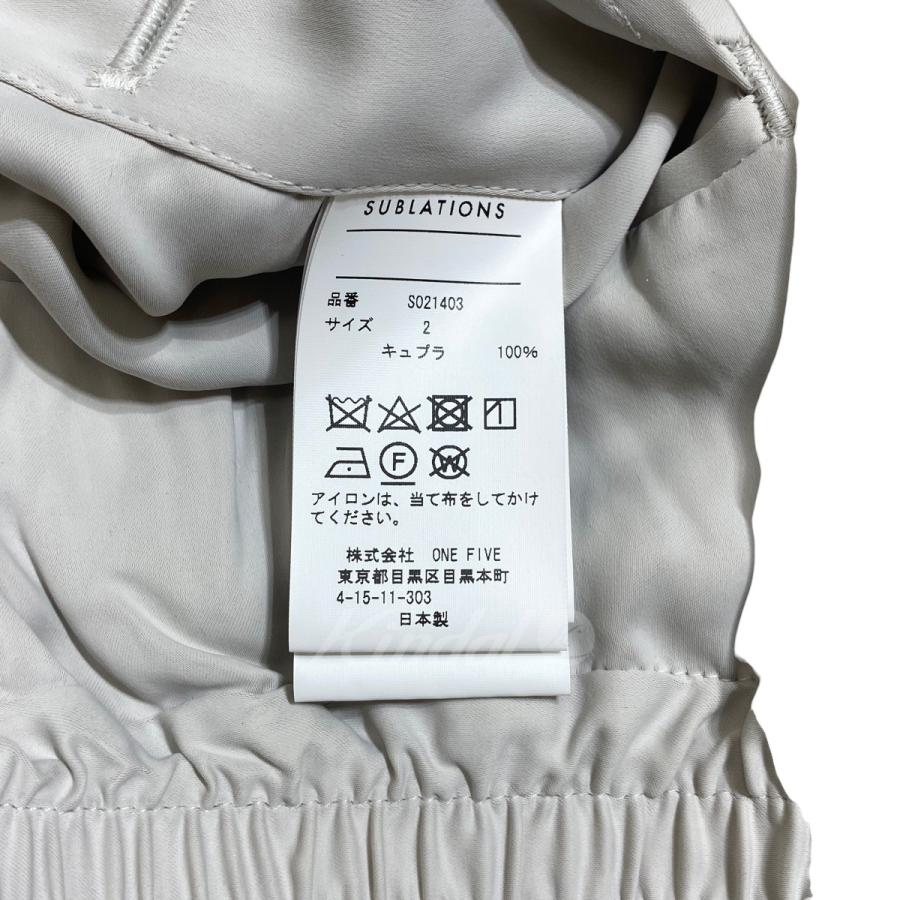 値下げ】SUBLATIONS WIDE EASY TROUSERS ワイドイージーパンツ ライト 
