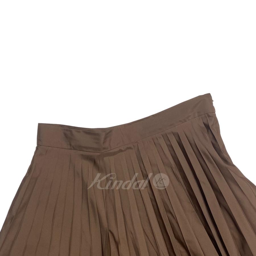 値下げ】MARGARET HOWELL PLAIN WEAVE BLEND プリーツスカート  