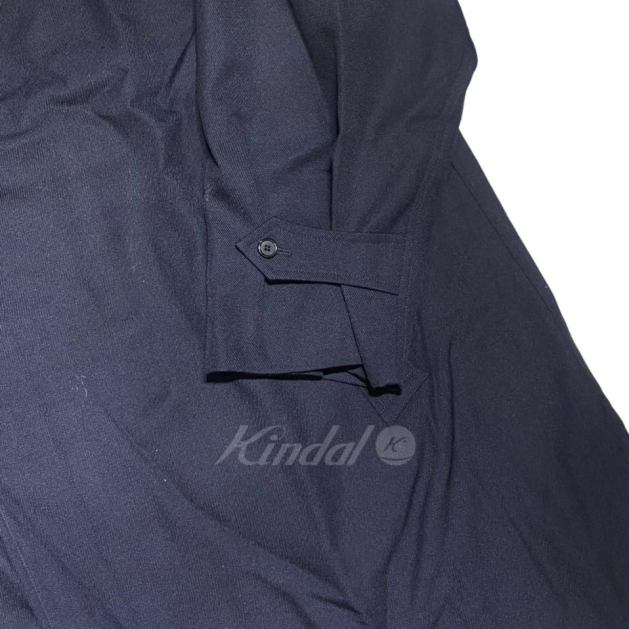 LE エルイー WOOL Balcollar coat バルカラーコート ネイビー サイズ 