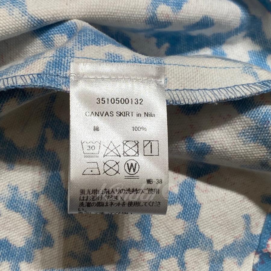 値下げ】SZ Blockprints×Ron Herman 2022SS Nila Print Canvas Skirt  