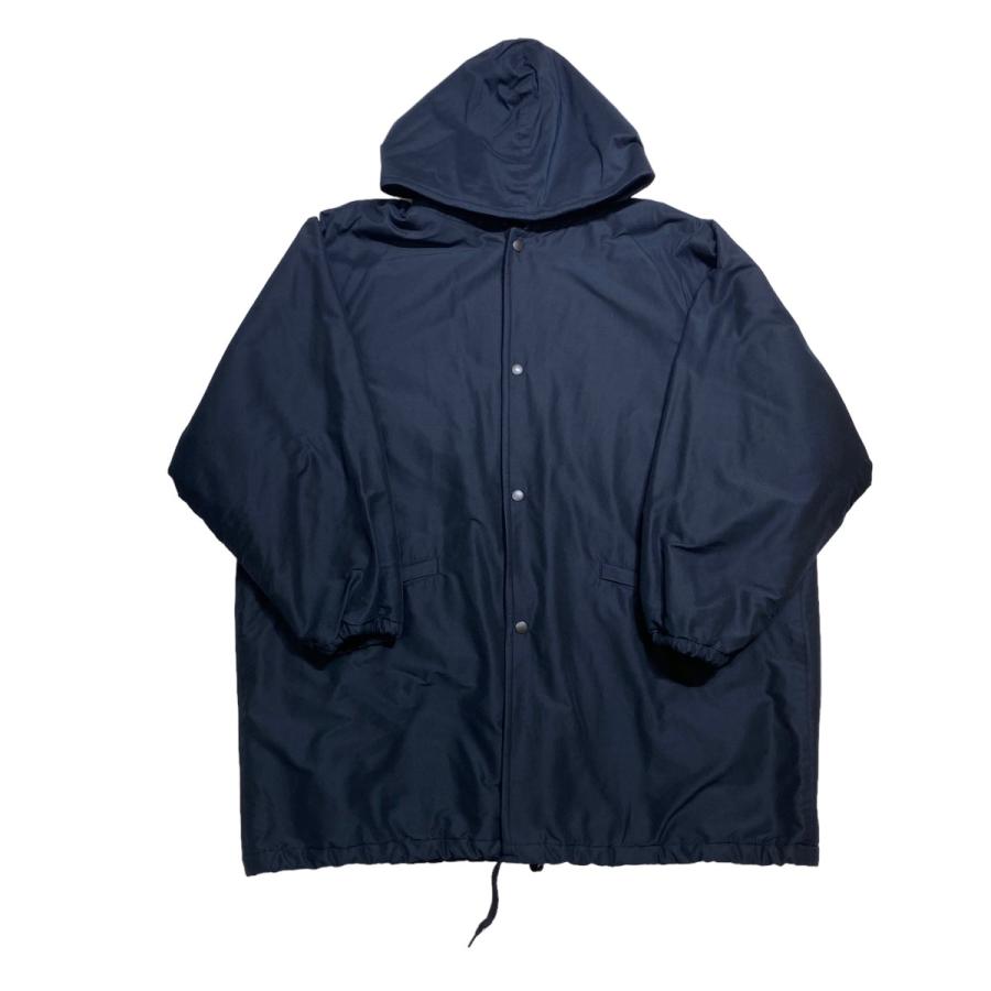 20AW 新品 COMOLI コットンシルク フーデッドコート サイズ3