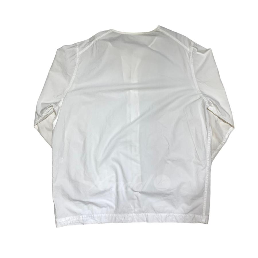 CASEY ケイシーケイシー PAPER COLLARLESS SHIRT ノーカラーシャツ 