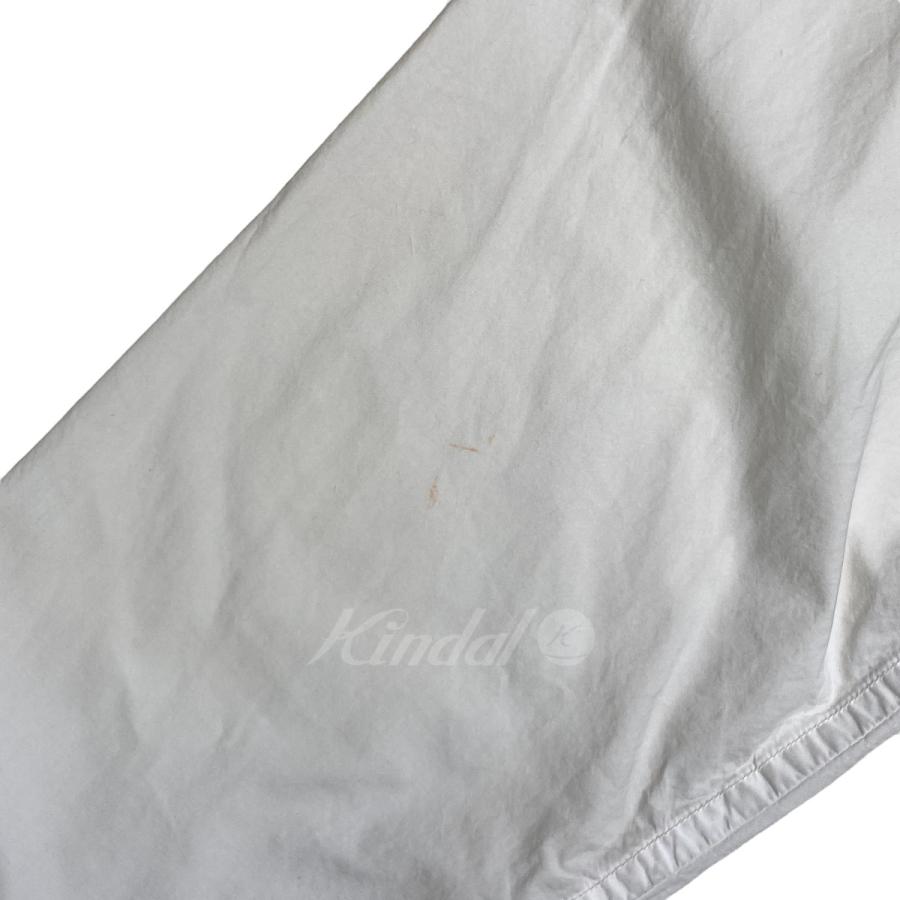 CASEY ケイシーケイシー PAPER COLLARLESS SHIRT ノーカラーシャツ 