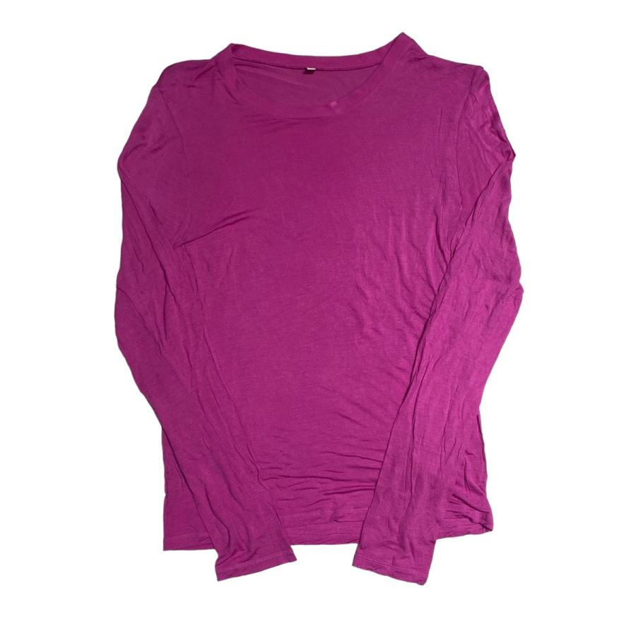 Baserange 長袖Tシャツ ピンク S