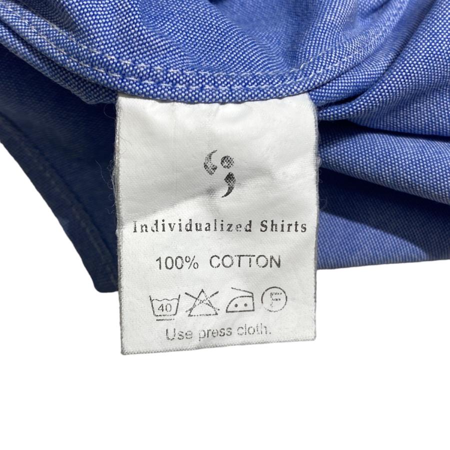 インディビジュアライズドシャツ INDIVIDUALIZED SHIRTS ×BEAUTY＆YOUTH ボタンダウンシャツ サックスブルー サイズ：1｜kindal｜07