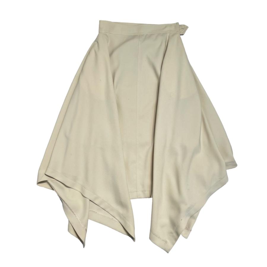 値下げ】HYKE ミディ丈 フレアスカート 192-14073 ベージュ サイズ：2  