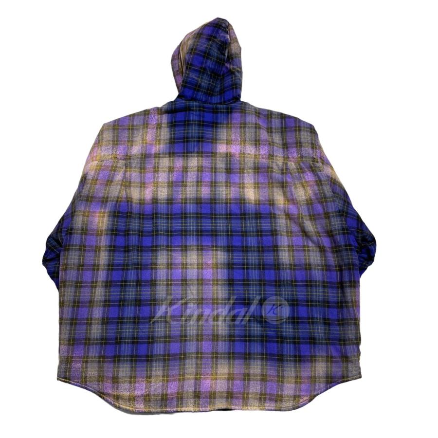 値下げ】BALENCIAGA 22AW ヴィンテージ加工ブリーチドチェック