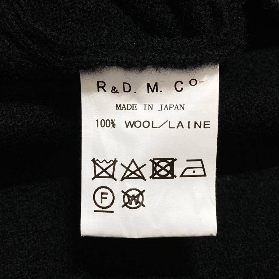 値下げ】R＆D． M． Co- KNIT SARROUEL PANTS ニットパンツ ブラック 