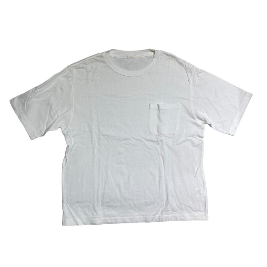 COMOLI コモリ ポケットTシャツ／101 05002 ホワイト サイズ：1 