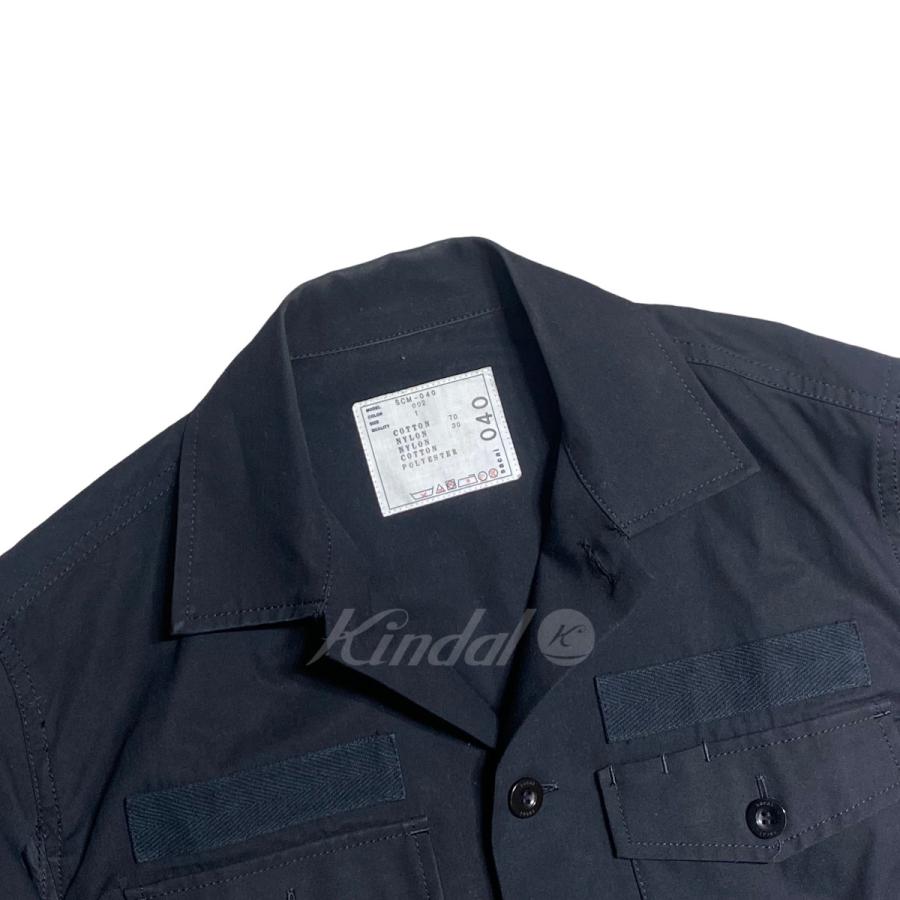 サカイ sacai 2021SS Cotton Oxford Nylon Twill Shirt シャツ 