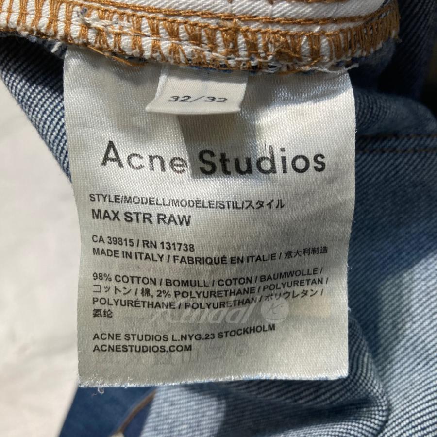 アクネストゥディオズ ACNE STUDIOS デニムパンツ インディゴ サイズ：32｜kindal｜08