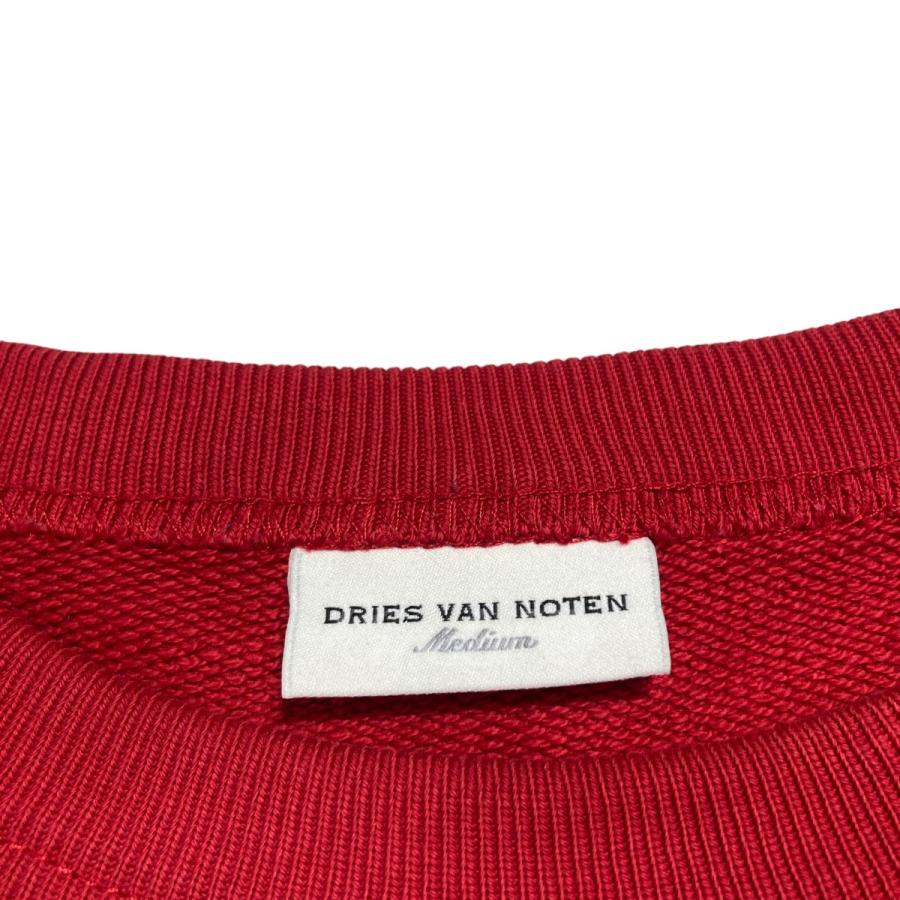 【値下げ】DRIES VAN NOTEN クルーネックスウェット レッド サイズ：M (神戸元町店)｜kindal｜06