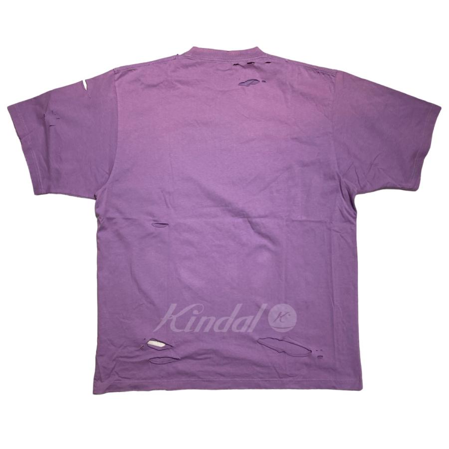 BALENCIAGA 【値下げ】BALENCIAGA Boxy T-shirt デストロイ加工 