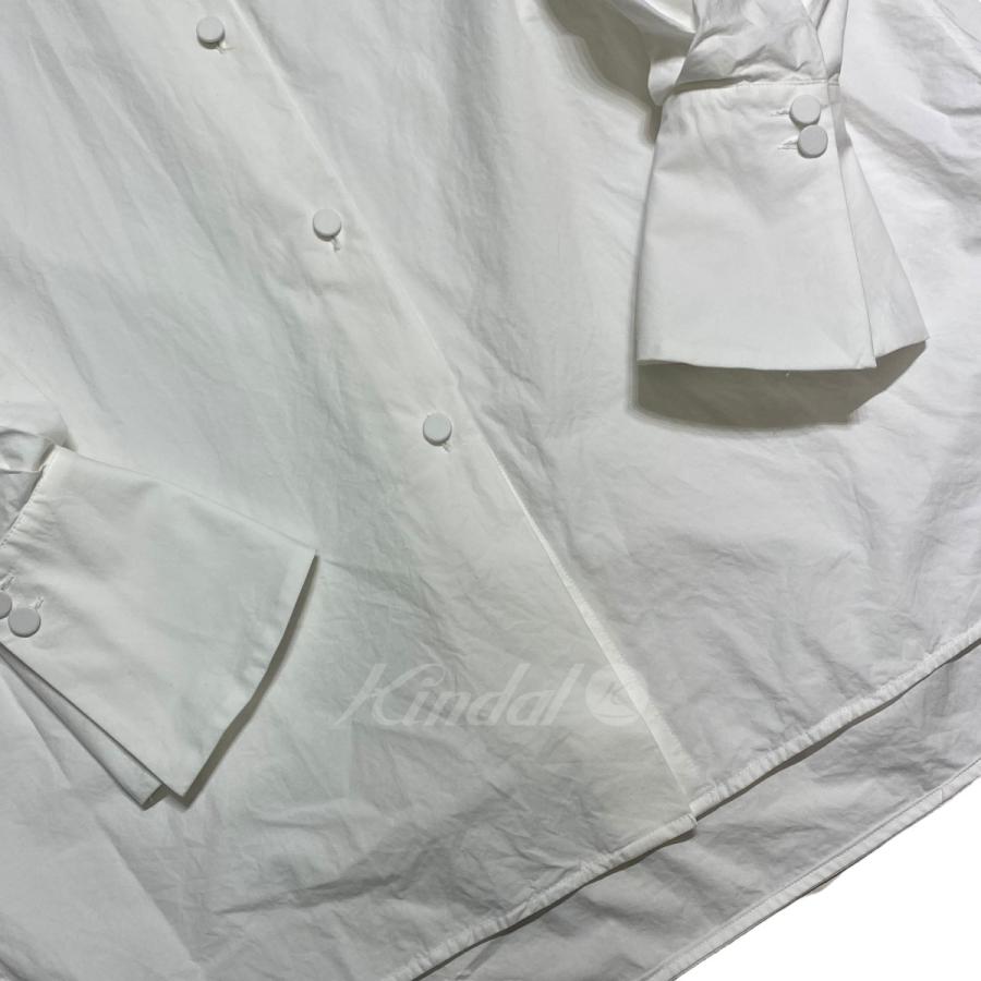 値下げ】mame kurogouchi Nidom Cotton Oversized Shirt オーバー 