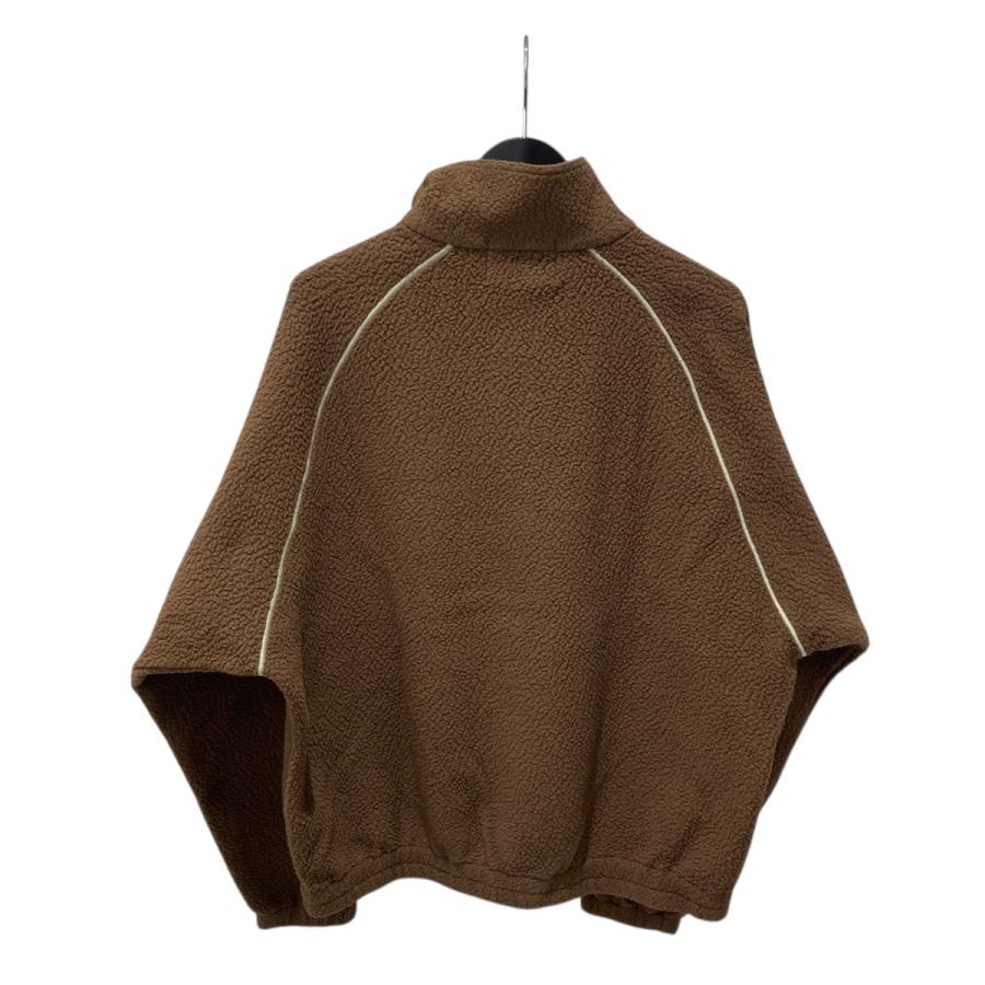 NEW BALANCE × AURALEE / フリースジャケット/XL/ポリエステル/BRW/無地/AMT35196 AURALEE 【値下げ】AURALEE×NEW BALANCE ハーフジップフリース
