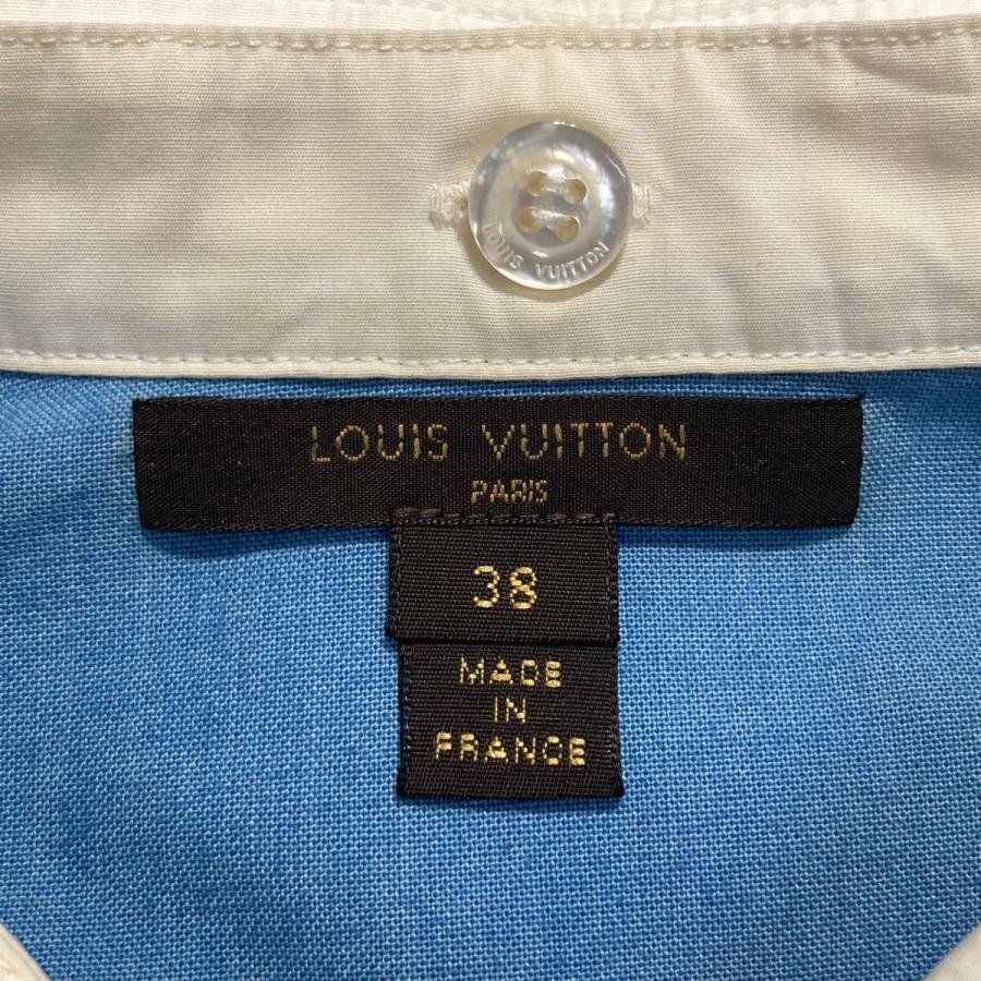 Monogram Shirt Long-Sleeved LOUIS Silk - VUITTON 長袖シャツ