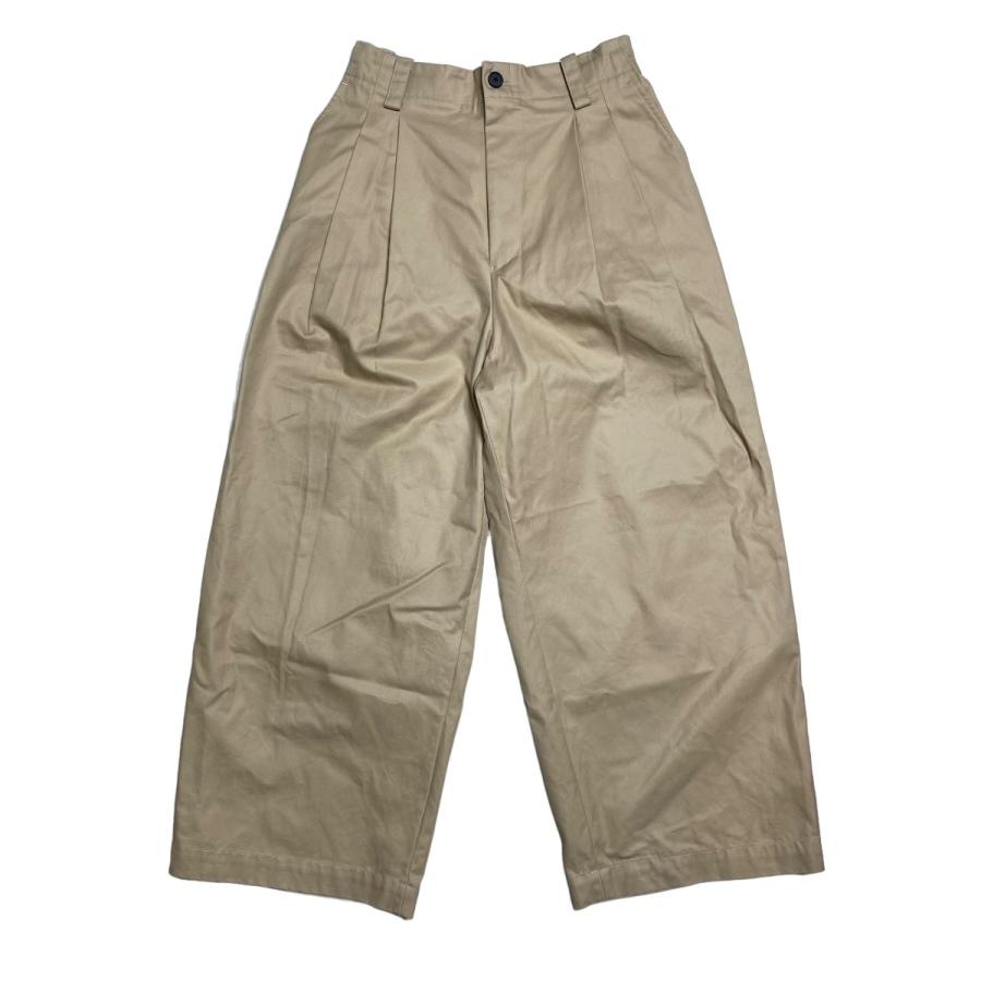 MAISON SPECIAL 【値下げ】MAISON VENTILE Gabardine Tow-Tuck Wide 