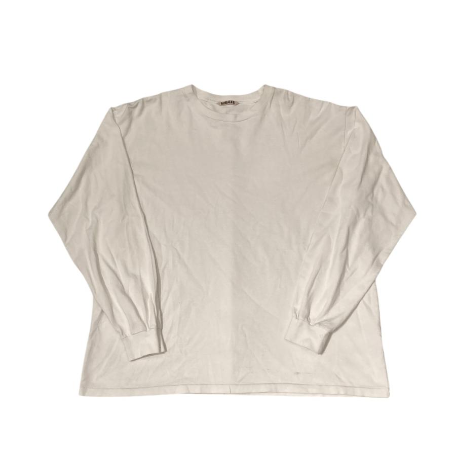 AURALEE 【値下げ】AURALEE LUSTER PLAITING L／S TEE ロング