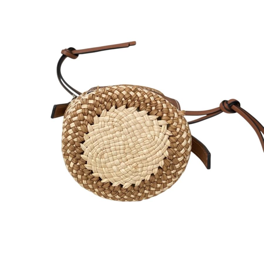 LOEWE ロエベ シリンダーポケット ラフィア アナグラム